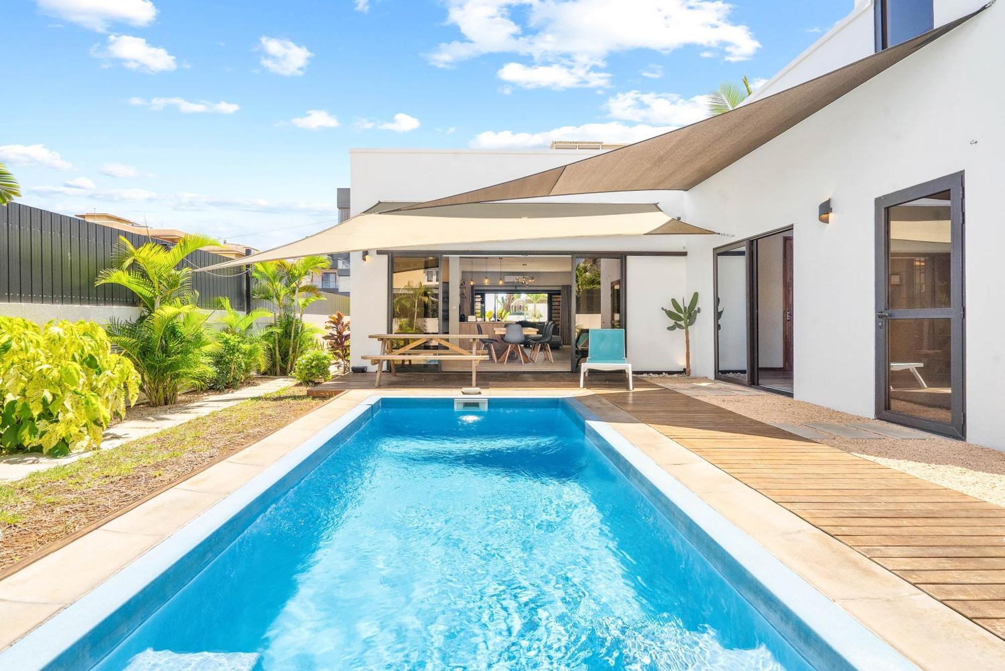 Villa Aelia - 3 Chambres - Piscine Privee. Flic-en-Flacq 外观 照片