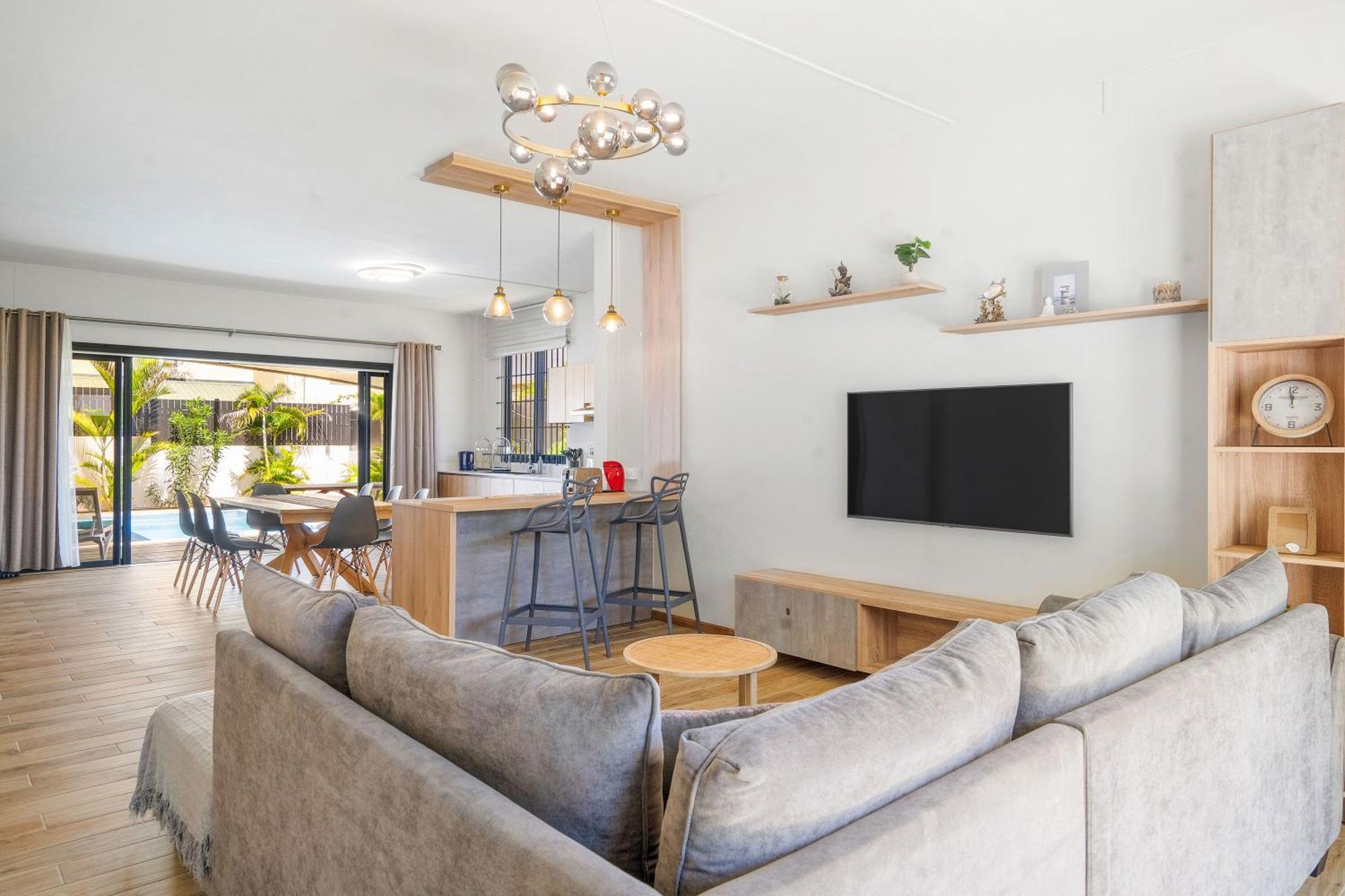 Villa Aelia - 3 Chambres - Piscine Privee. Flic-en-Flacq 外观 照片