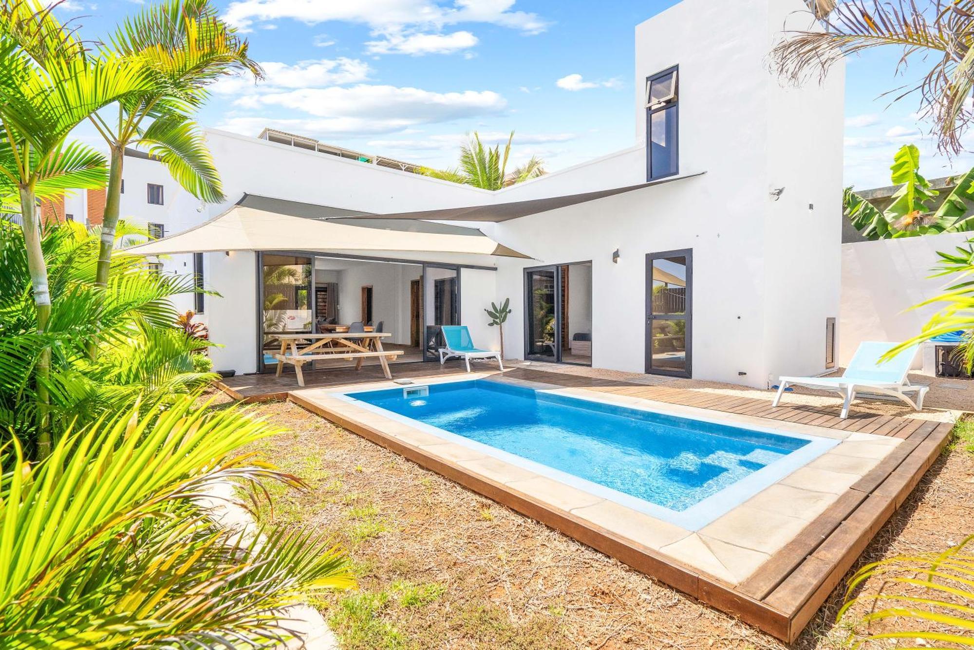 Villa Aelia - 3 Chambres - Piscine Privee. Flic-en-Flacq 外观 照片