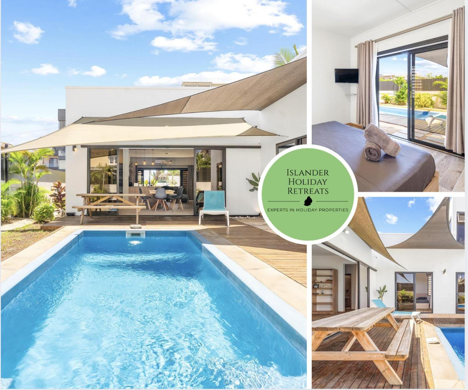 Villa Aelia - 3 Chambres - Piscine Privee. Flic-en-Flacq 外观 照片